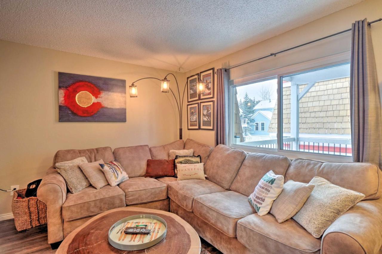 Main St Breck Condo With Mtn Views - Walk To Lifts! Breckenridge Eksteriør bilde