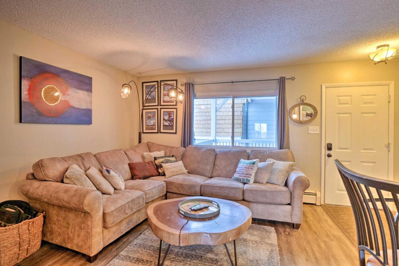 Main St Breck Condo With Mtn Views - Walk To Lifts! Breckenridge Eksteriør bilde